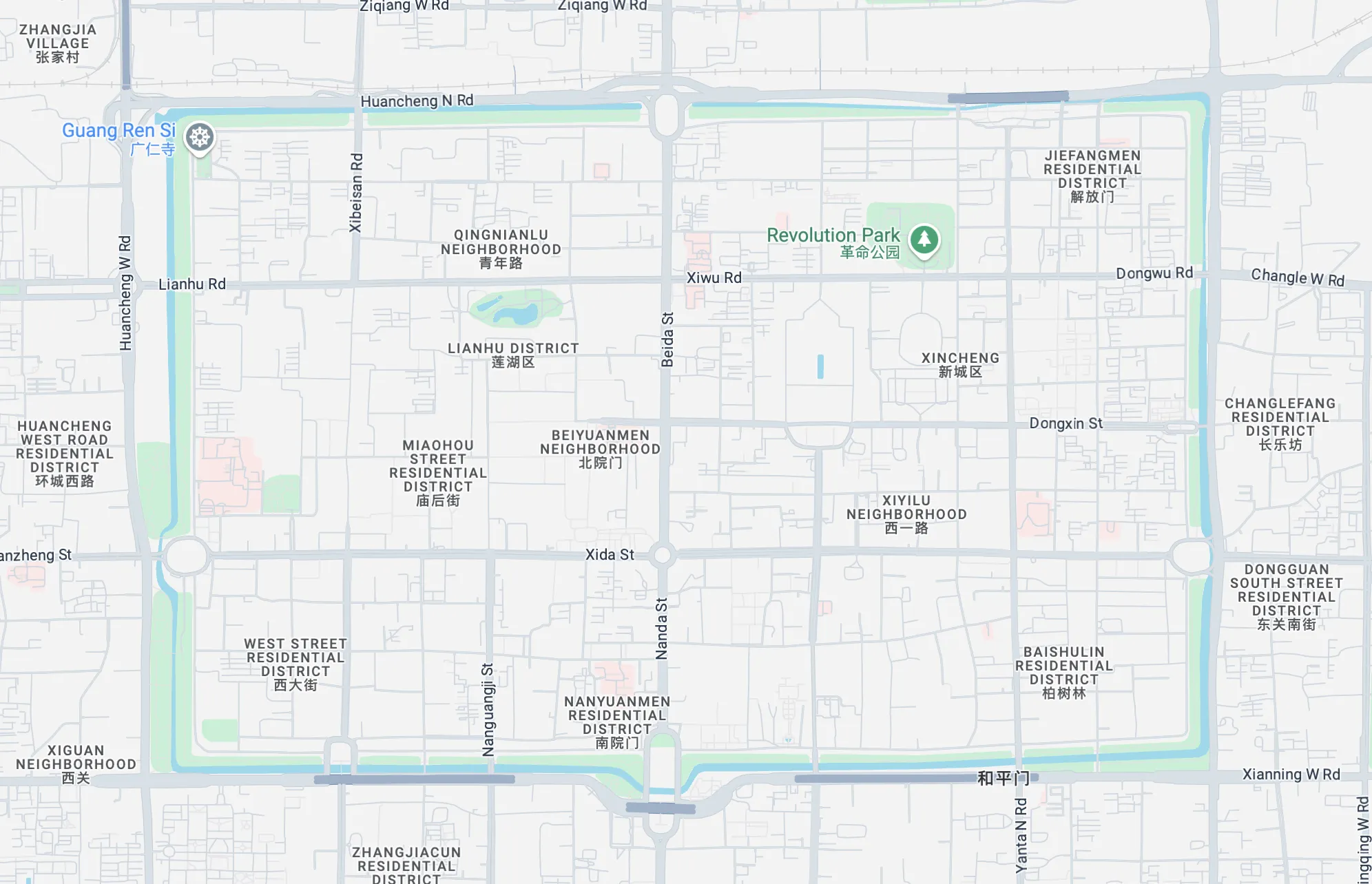 Xi'an Food Map