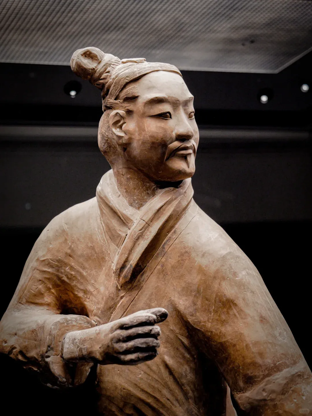 兵馬俑面部特寫